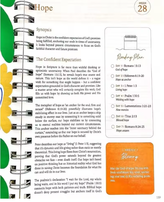 The Faith Plan® One Year Planner