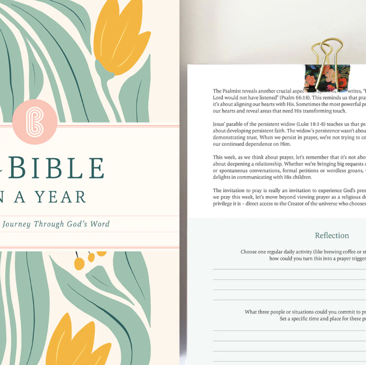 365 Day Faith Planner